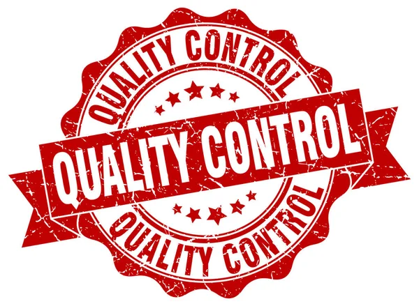 Штамп контролю якості. знак. печатка — стоковий вектор