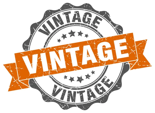 Sello vintage. Firma. sello — Vector de stock