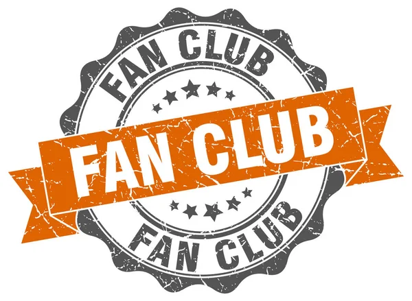 Το fan club του σφραγίδα. συνδεθείτε. σφραγίδα — Διανυσματικό Αρχείο