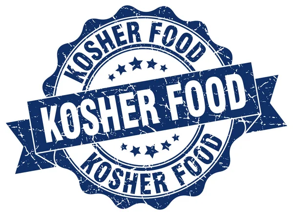 Kosher mat stämpel. Logga. Seal — Stock vektor