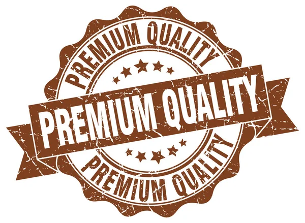 Σφραγίδα ποιότητας Premium. συνδεθείτε. σφραγίδα — Διανυσματικό Αρχείο