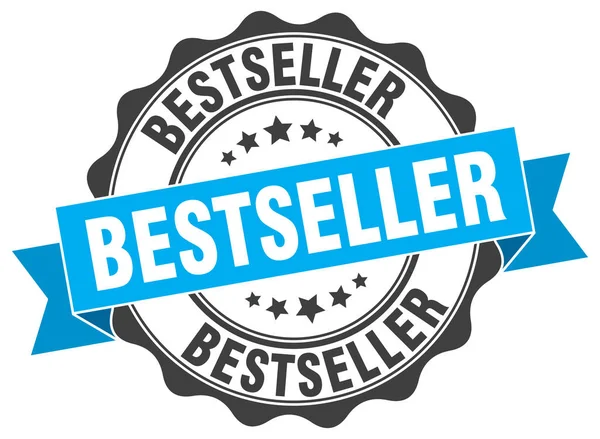 Bestseller razítko. podepište. těsnění — Stockový vektor