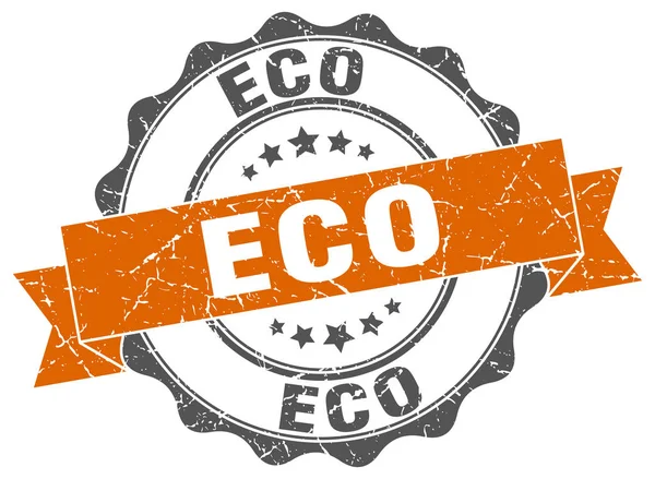 Eco bélyegző. Jelentkezzen. pecsét — Stock Vector