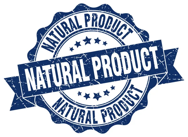 Natuurproduct stempel. teken. Seal — Stockvector