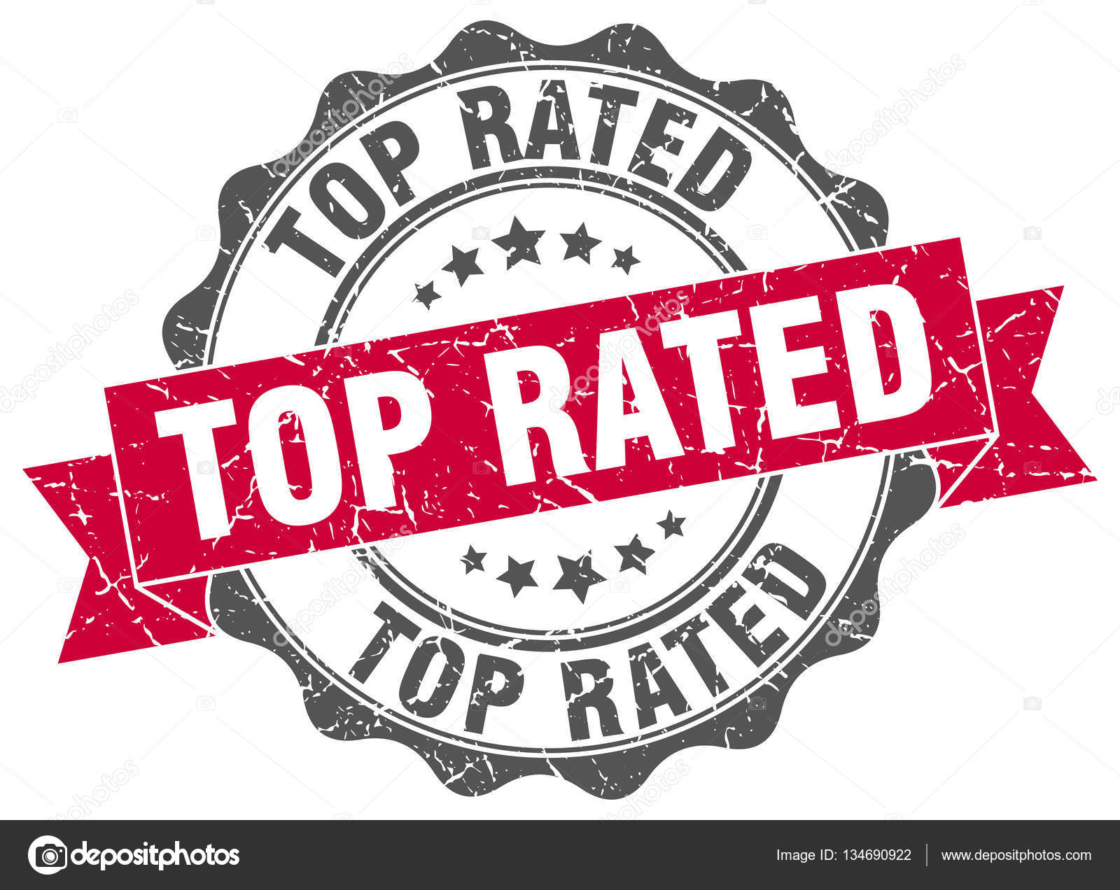 Top rated stamp. sign. seal Stock Vector by ©Aquir014b 134690922