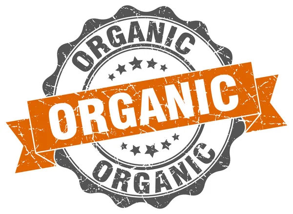 Pieczęć organicznych. znak. uszczelnienia — Wektor stockowy
