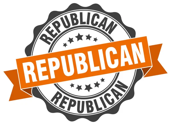 Timbre républicain. signe. sceau — Image vectorielle