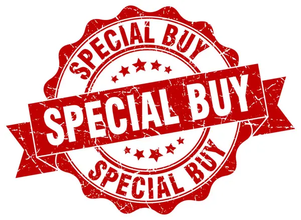 Koupit speciální razítko. podepište. těsnění — Stockový vektor