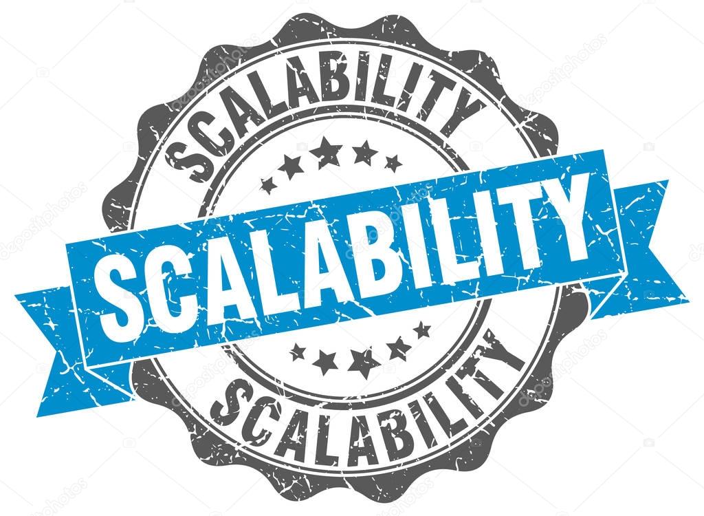scalability stamp. sign. seal