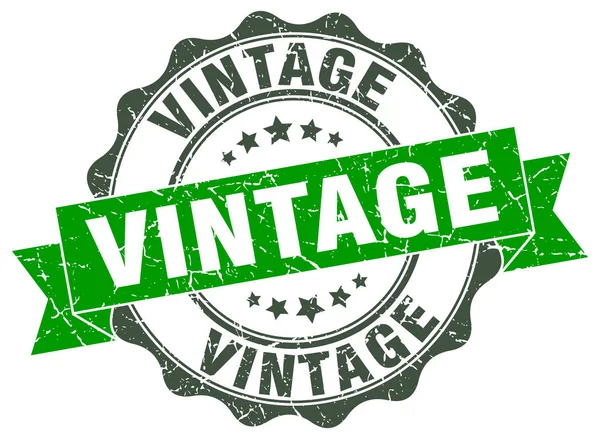 Timbro vintage. Firma. sigillo — Vettoriale Stock