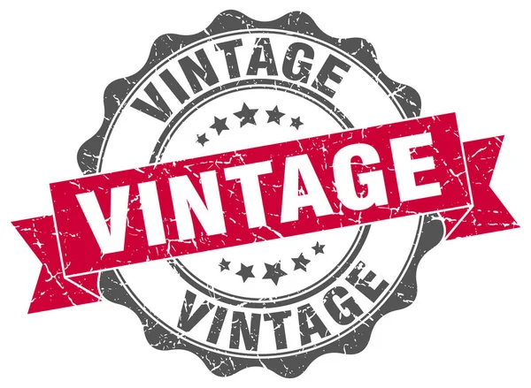Timbro vintage. Firma. sigillo — Vettoriale Stock