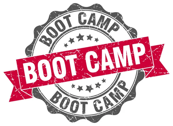 Pieczęć Boot camp. znak. uszczelnienia — Wektor stockowy