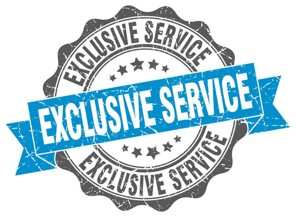 Exclusieve service stempel. teken. Seal — Stockvector