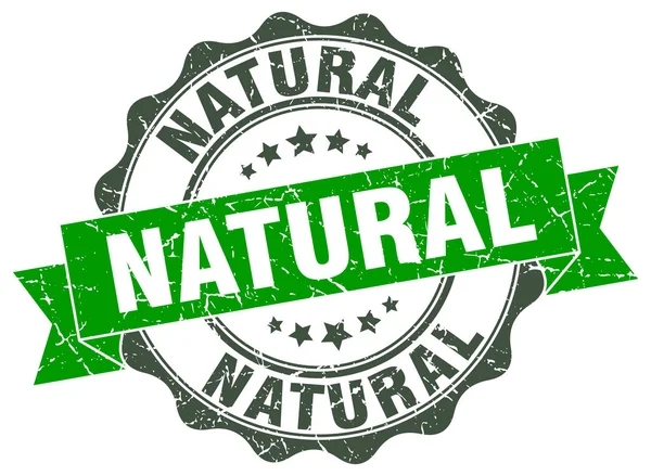 Timbre naturel. signe. sceau — Image vectorielle