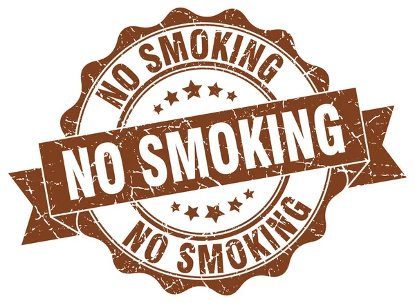 No smoking stamp. sign. seal — Stock Vector