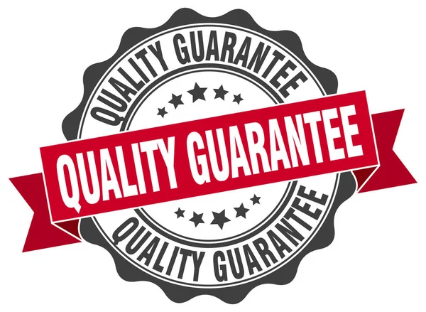 Selo de garantia de qualidade. Assine. selo — Vetor de Stock