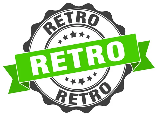 Sello retro. Firma. sello — Vector de stock