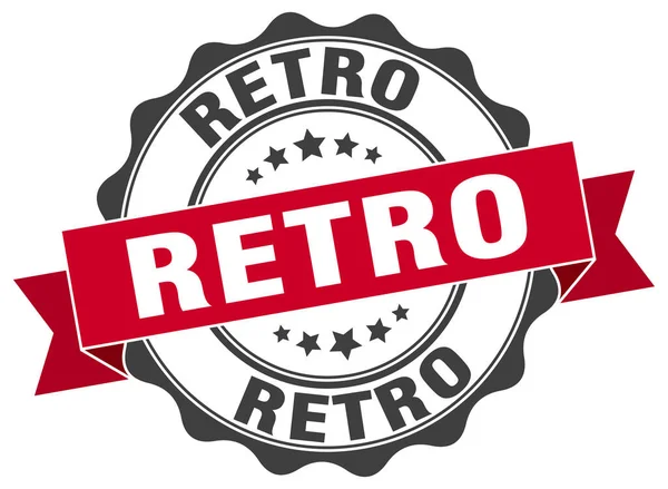 Sello retro. Firma. sello — Vector de stock