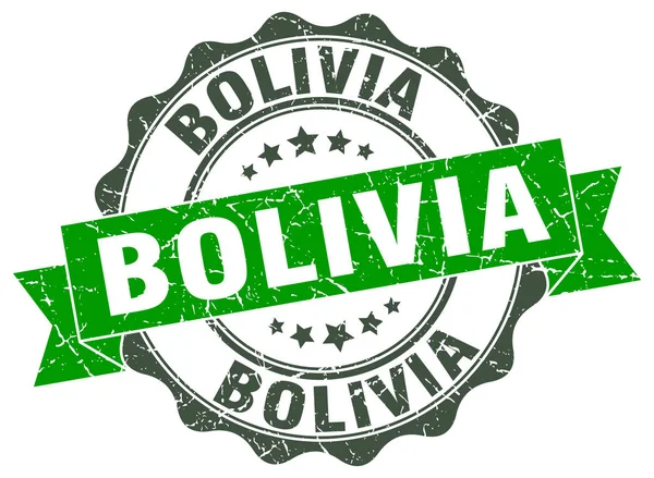 Sello de cinta redonda Bolivia — Archivo Imágenes Vectoriales