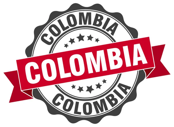 Ruban rond Colombie joint — Image vectorielle