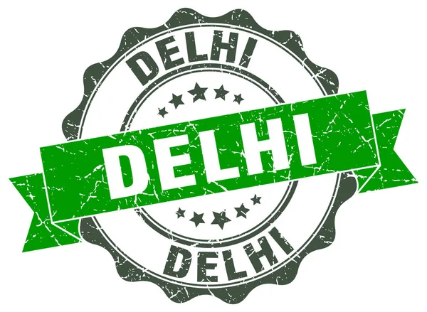 Delhi kolem pásu těsnění — Stockový vektor