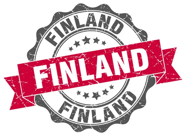 Finsko kolo pásu těsnění — Stockový vektor
