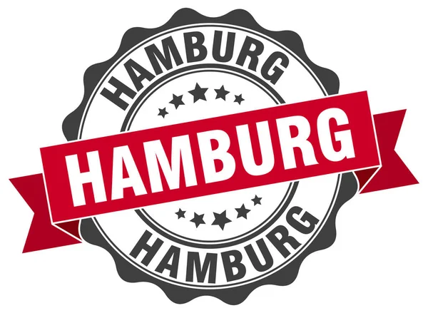 Hamburger Rundbandsiegel — Stockvektor