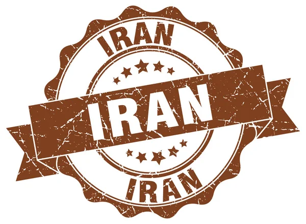 Круглая лента Ирана — стоковый вектор