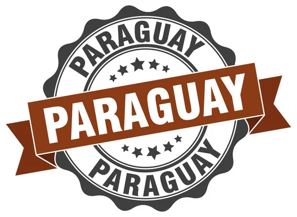 Paraguay kerek szalagos fóka — Stock Vector