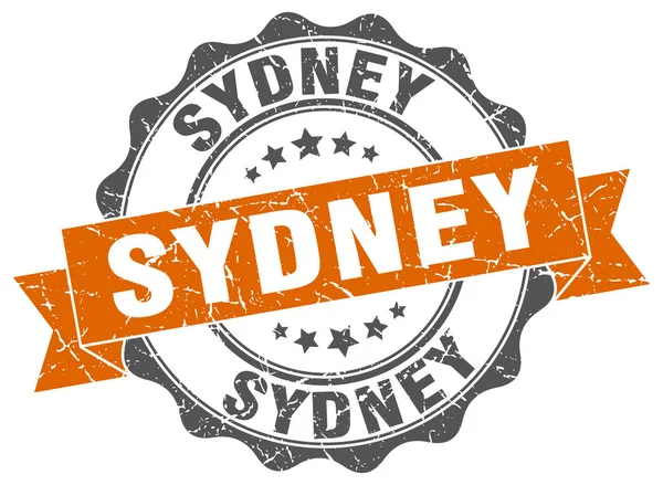 Sydney kerek szalagos fóka — Stock Vector