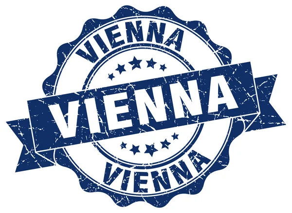 Vienna okrągły foka pręgowana — Wektor stockowy