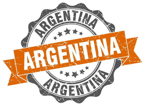 Sello de cinta redonda Argentina — Archivo Imágenes Vectoriales