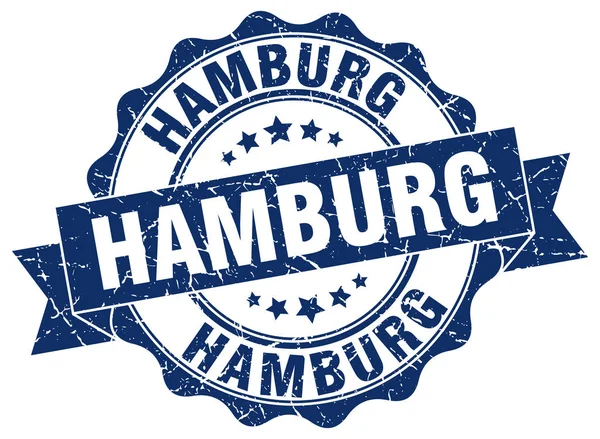 Hamburger Rundbandsiegel — Stockvektor