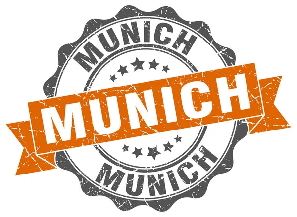 München runda band seal — Stock vektor