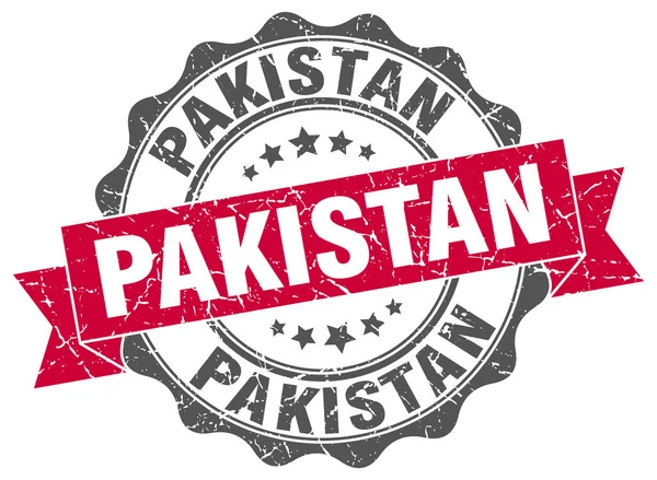 Pakistan Rundbandsiegel — Stockvektor