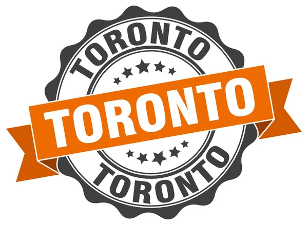 Toronto runda band seal — Stock vektor