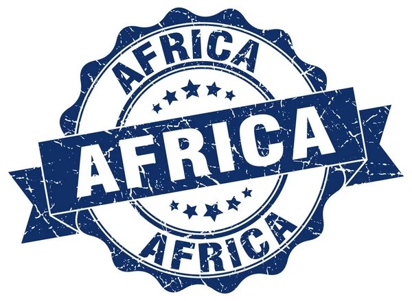 Африканская круглая печать — стоковый вектор