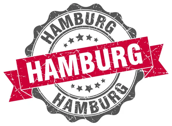 Hamburger Rundbandsiegel — Stockvektor
