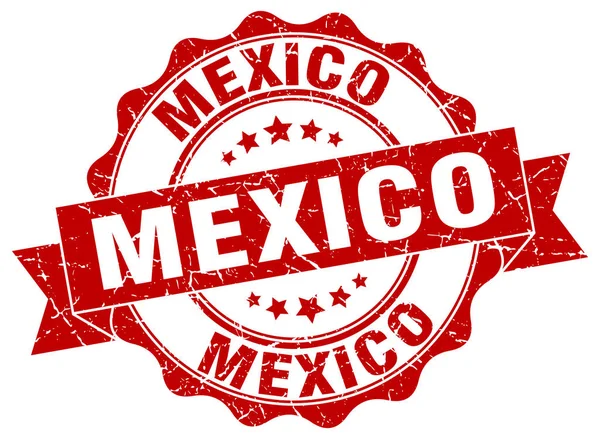 Mexiko Rundbandsiegel — Stockvektor