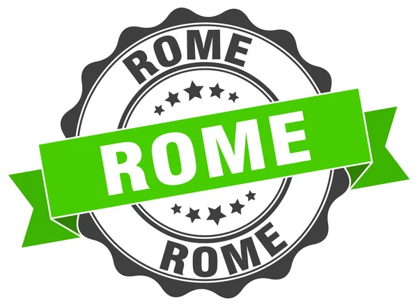 Roma şerit mühür yuvarlak — Stok Vektör