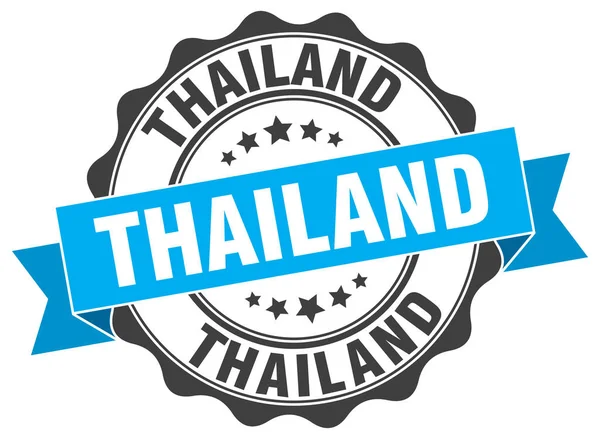 Tailandia sello de cinta redonda — Archivo Imágenes Vectoriales