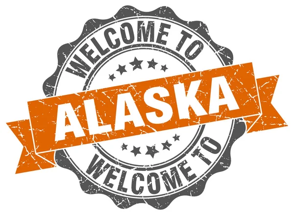 Аляскинская круглая лента — стоковый вектор