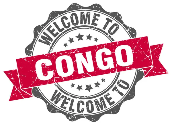 Круглая лента Конго — стоковый вектор