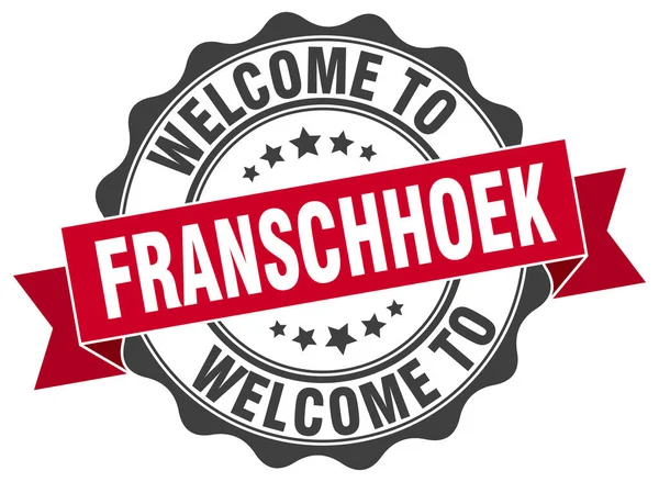 Franschhoek kolo pásu těsnění — Stockový vektor