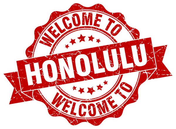 Ruban rond Honolulu joint — Image vectorielle