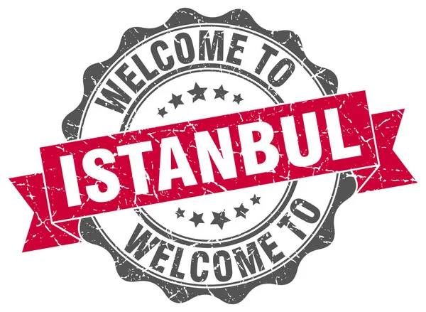Istanbul, kolem pásu těsnění — Stockový vektor