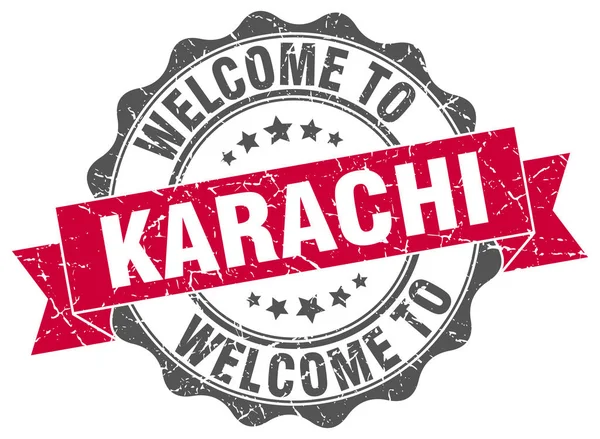 Ruban rond Karachi joint — Image vectorielle