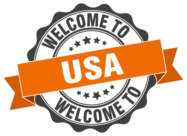 Usa ruban rond joint — Image vectorielle