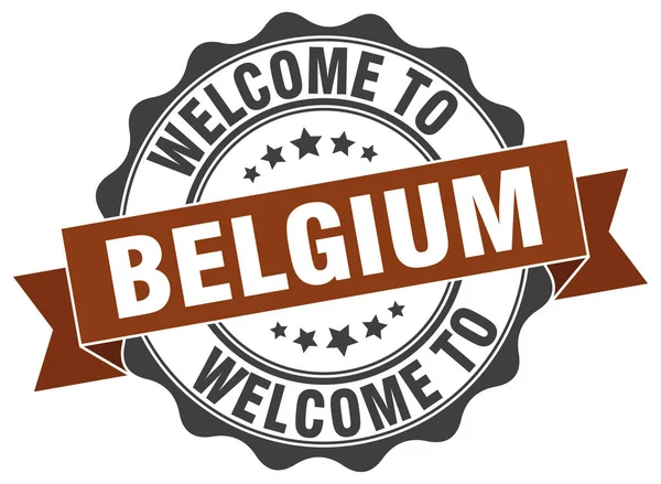 Belgie kolem pásu těsnění — Stockový vektor