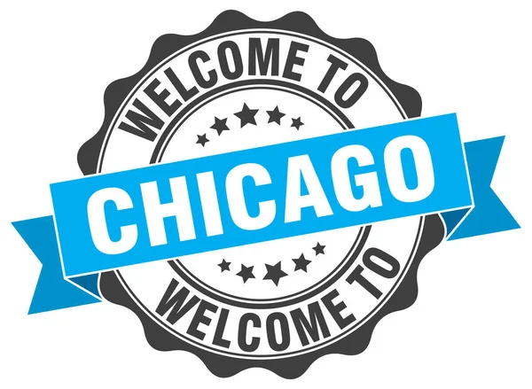 Chicago kolo pásu těsnění — Stockový vektor